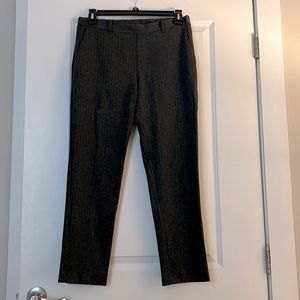 Grey with black pin stripped dress pants